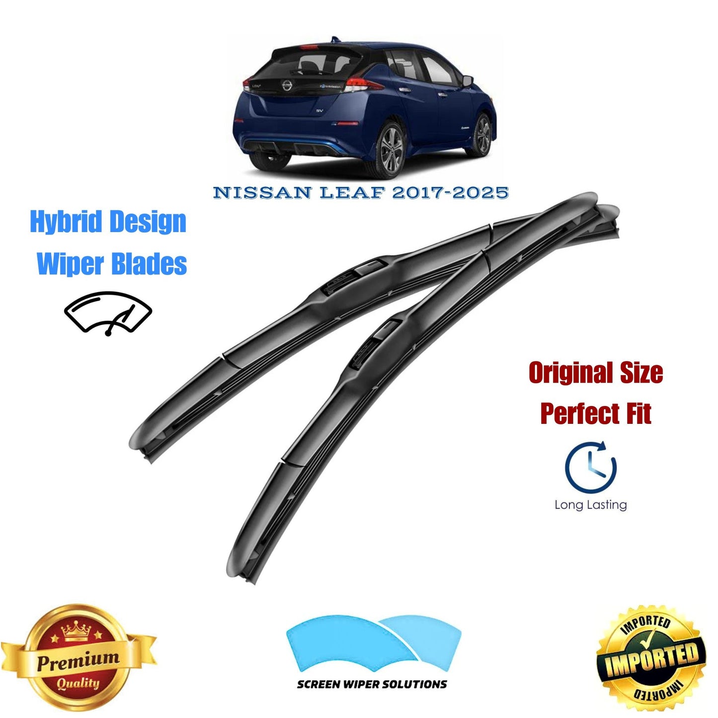 NISSAN LEAF 2017-2025_Aero_Soft_Wiper_Blade_Set_in_Pakistan