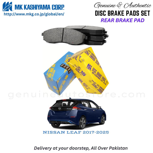 NISSAN LEAF 2017-2025 Rear Brake Pads MK Japan in Pakistan. 100% Genuine, Reliable, Best Price, Cash on Delivery Available