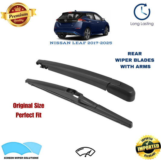 NISSAN LEAF 2017-2025 Rear Wiper Blade with Arm in Pakistan
