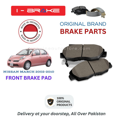 NISSAN MARCH 2002-2010 Front Brake Pads iBrake Indonesia Genuine
