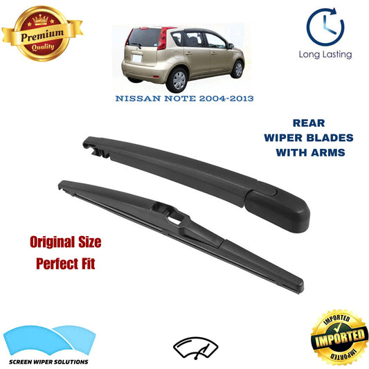 NISSAN NOTE 2004-2013 Rear Wiper Blade with Arm in Pakistan
