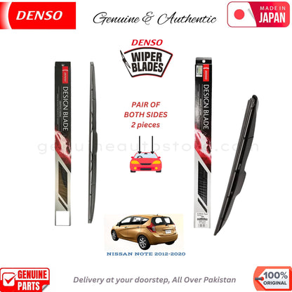 NISSAN NOTE 2012-2020 DENSO JAPAN WIPER BLADE SET in Pakistan. 100% Genuine, Original, Best Price, Cash on Delivery Available