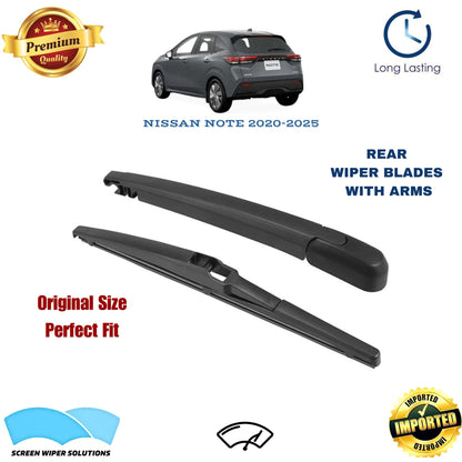 NISSAN NOTE 2020-2025 Rear Wiper Blade with Arm in Pakistan