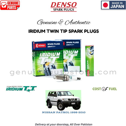 NISSAN PATROL 1998-2010 DENSO IRIDIUM TWIN TIP SPARK PLUG in Pakistan, 100% Genuine, Reliable, Best Price, Cash on Delivery Available   