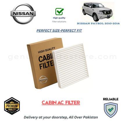 NISSAN PATROL 2010-2014 CABIN AC FILTER in Pakistan. 100% Genuine, Reliable, Best Price, Cash on Delivery Available 