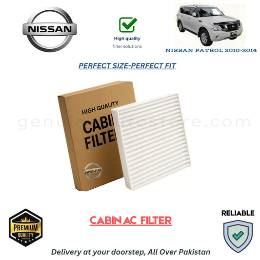 NISSAN PATROL 2010-2014 CABIN AC FILTER in Pakistan. 100% Genuine, Reliable, Best Price, Cash on Delivery Available 