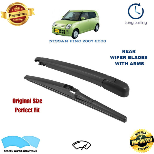 NISSAN PINO 2007-2008 Rear Wiper Blade with Arm in Pakistan