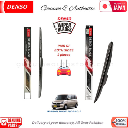 NISSAN ROOX 2008-2013 DENSO JAPAN WIPER BLADE SET in Pakistan. 100% Genuine, Original, Best Price, Cash on Delivery Available
