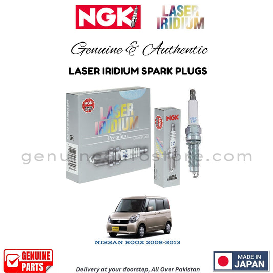 NISSAN_ROOX_2008-2013 NGK LASER IRIDIUM SPARK PLUGS in Pakistan. 100% Genuine, Reliable, Best Price, Cash on Delivery Available