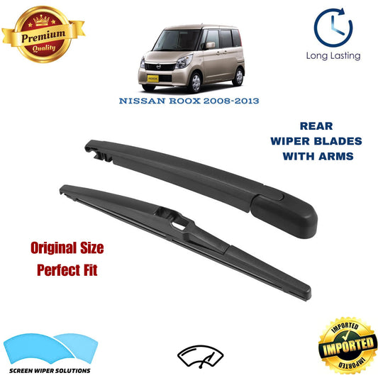 NISSAN ROOX 2008-2013 Rear Wiper Blade with Arm in Pakistan