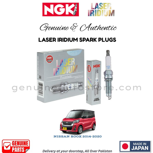 NISSAN ROOX 2014-2020 NGK LASER IRIDIUM SPARK PLUGS in Pakistan. 100% Genuine, Reliable, Best Price, Cash on Delivery Available