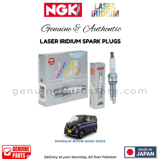 NISSAN ROOX 2020-2023 NGK LASER IRIDIUM SPARK PLUGS in Pakistan. 100% Genuine, Reliable, Best Price, Cash on Delivery Available