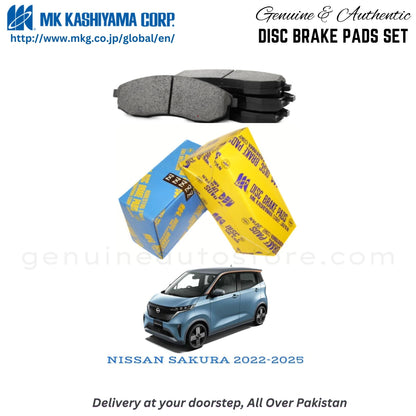NISSAN SAKURA 2022-2025 MK Japan  Front Brake Pads in Pakistan, 100% Genuine, Reliable, Best Price, Cash on Delivery 