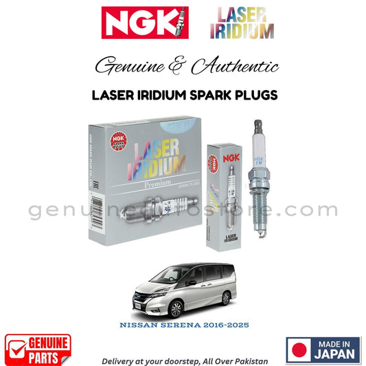NISSAN SERENA 2016-2025 NGK LASER IRIDIUM SPARK PLUGS in Pakistan. 100% Genuine, Reliable, Best Price, Cash on Delivery Available