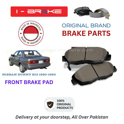 NISSAN SUNNY B13 1990-1993 Front Brake Pads iBrake Indonesia Genuine