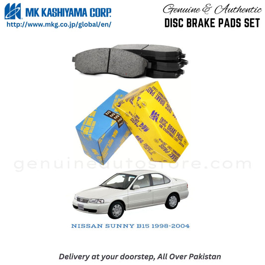 NISSAN SUNNY B15 1998-2004 MK Japan  Front Brake Pads in Pakistan ,100% Genuine, Reliable, Best Price, Cash on Delivery Available