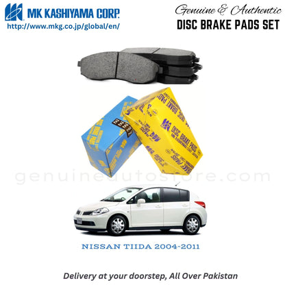 NISSAN TIIDA 2004-2011  MK Japan  Front Brake Pads in Pakistan, 100% Genuine, Reliable, Best Price, Cash on Delivery Available