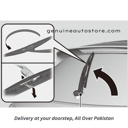 NISSAN X TRAIL 2007-2013 Rear Wiper Blade with Arm in Pakistan