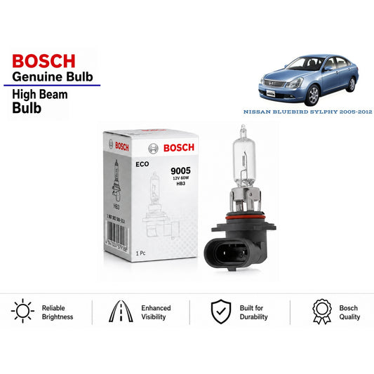 Nissan Bluebird Sylphy 2005-2012 High Beam Headlight Bulb Bosch in Pakistan 