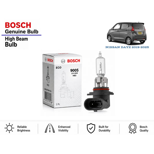 Nissan Days 2019-2025 High Beam Headlight Bulb Bosch in Pakistan 