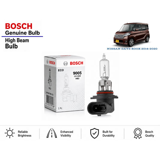 Nissan Days Roox 2014-2020 High Beam Headlight Bulb Bosch in Pakistan 