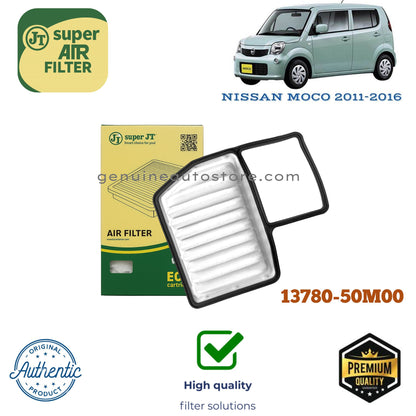 Nissan Moco 2011-2016 Air Filter Super JT 13780-50M00 in Pakistan