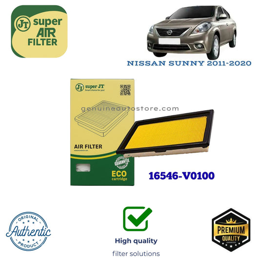 Nissan Sunny 2011-2020 Air Filter Super JT 16546-V0100 in Pakistan