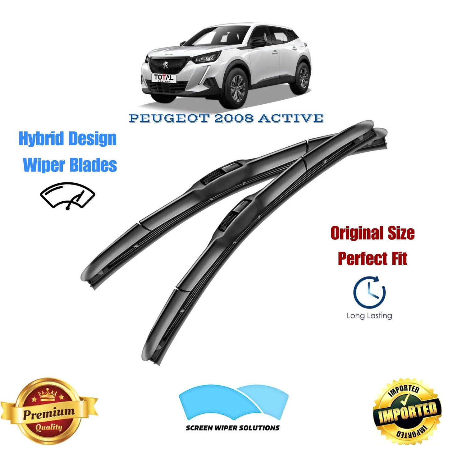 PEUGEOT 2008 ACTIVE_Aero Soft Wiper Blade Set_in_Pakistan