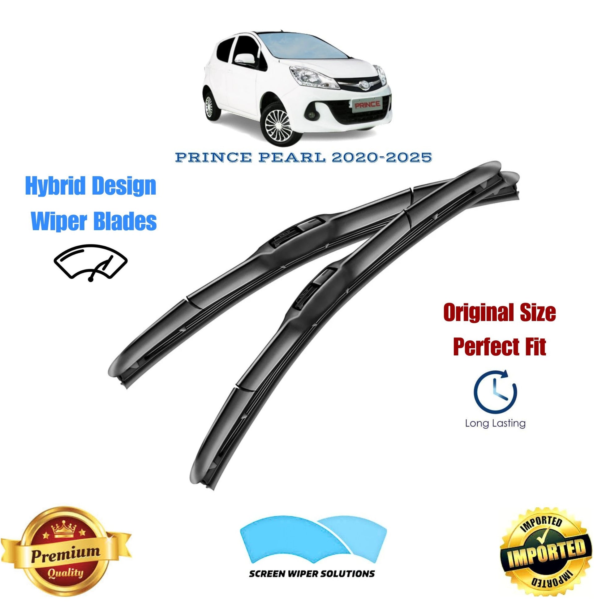 PRINCE PEARL 2020-2025_Aero Soft Wiper Blade Set_in_Pakistan