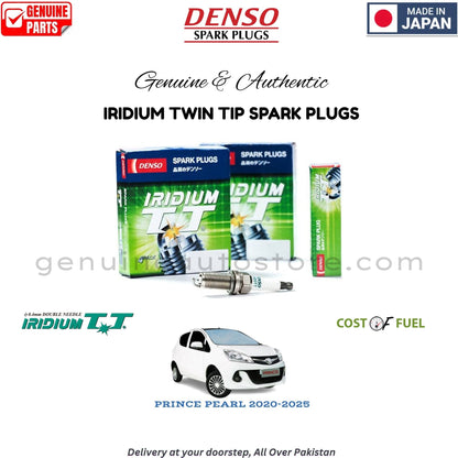 PRINCE PEARL 2020-2025 DENSO IRIDIUM TWIN TIP SPARK PLUG in Pakistan, 100% Genuine, Reliable, Best Price, Cash on Delivery Available