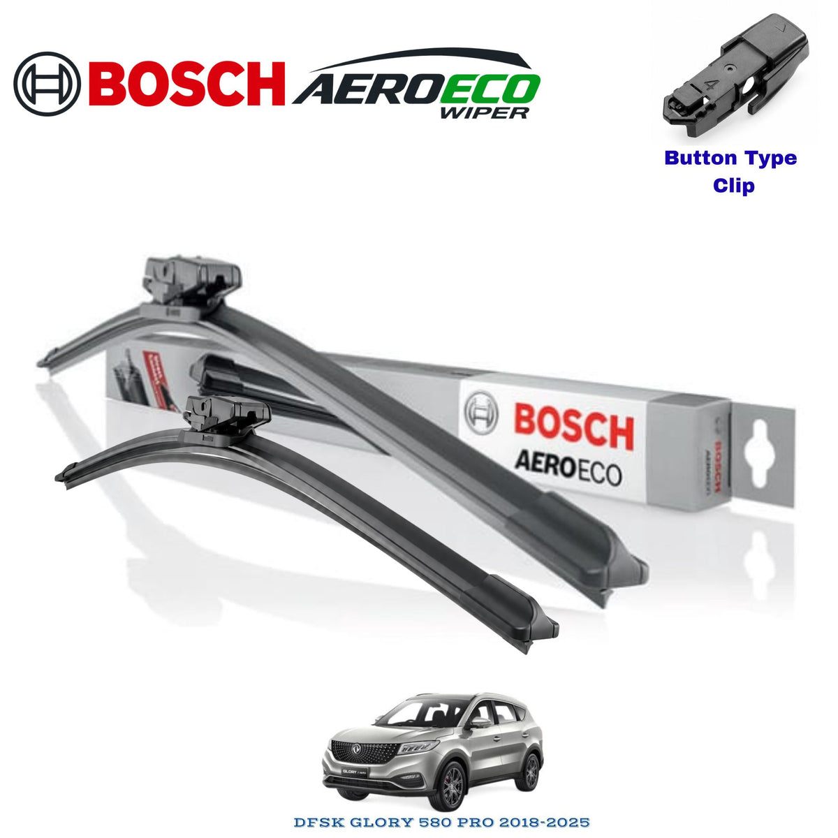 Bosch Genuine front wiper set for PROTON X70 2020-2025