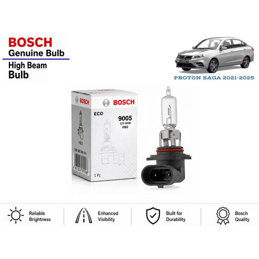 Proton Saga 2021-2025 High Beam Headlight Bulb Bosch in Pakistan