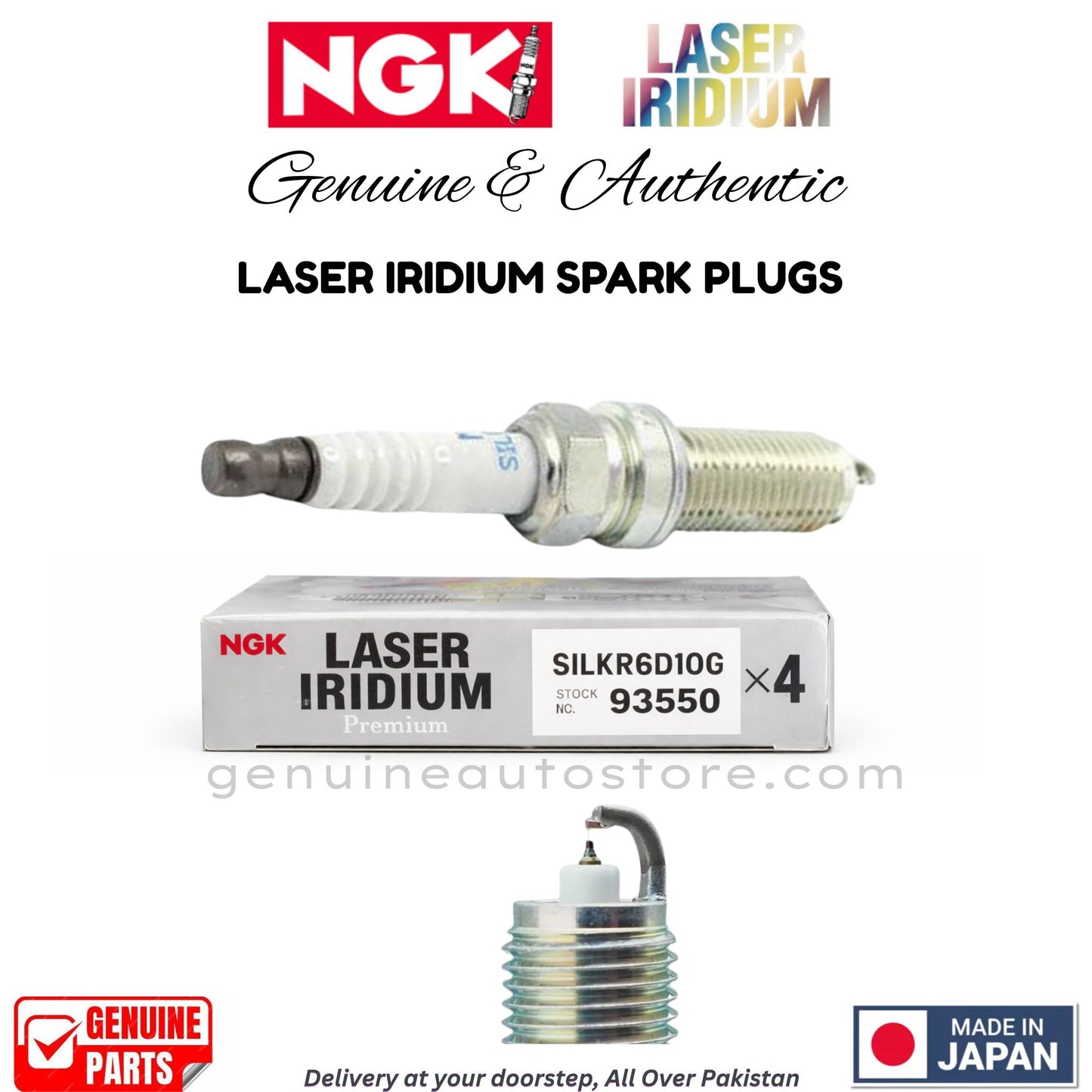 SILKR6D10G NSK LASER IRIDIUM SPARK PLUG 1 PIECE in pakistan