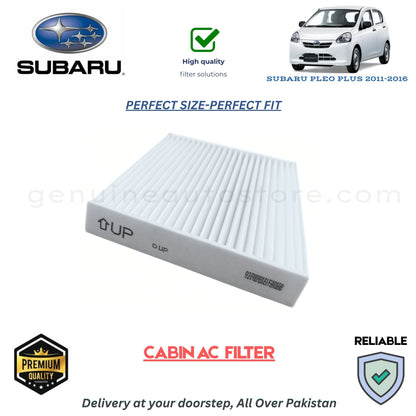 SUBARU PLEO PLUS 2011-2016 CABIN AC FILTER in Pakistan. 100% Genuine, Reliable, Best Price, Cash on Delivery Available 