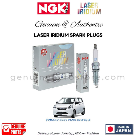 SUBARU PLEO PLUS 2011-2016 NGK LASER IRIDIUM SPARK PLUGS in Pakistan. 100% Genuine, Reliable, Best Price, Cash on Delivery Available