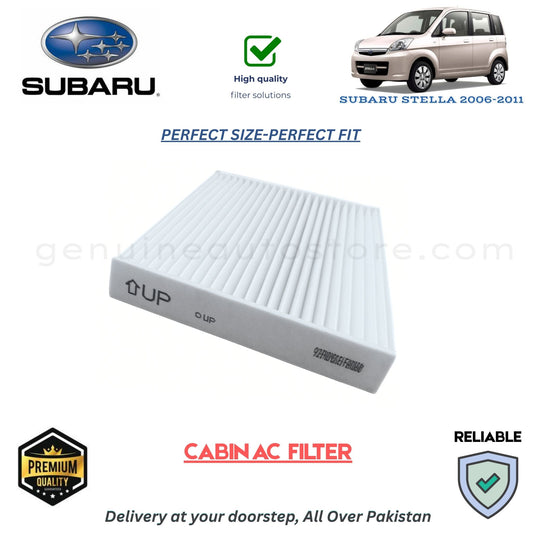 SUBARU STELLA 2006-2011 CABIN AC FILTER in Pakistan. 100% Genuine, Reliable, Best Price, Cash on Delivery Available 