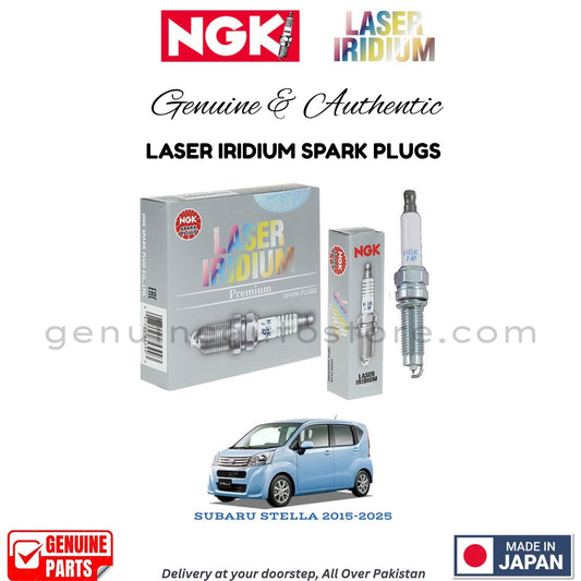 SUBARU STELLA 2015-2025 NGK LASER IRIDIUM SPARK PLUGS in Pakistan. 100% Genuine, Reliable, Best Price, Cash on Delivery Available