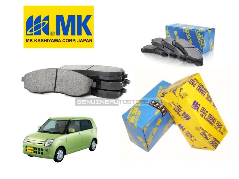 Suzuki Alto 660c 2000-2012 - Front Disc Brake Pads - MK Japan