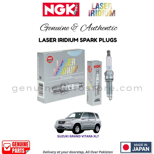 SUZUKI GRAND VITARA XL7 NGK LASER IRIDIUM SPARK PLUGS in Pakistan. 100% Genuine, Reliable, Best Price, Cash on Delivery Available