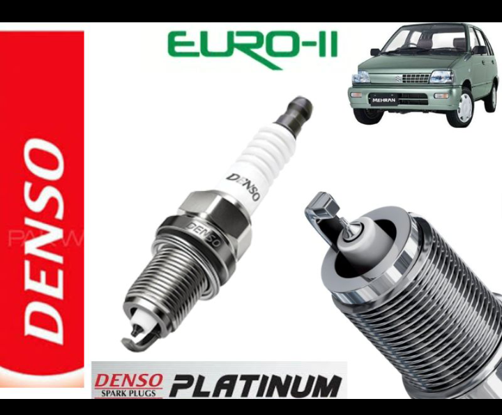 Suzuki Mehran Euro Spark Plug Denso Platinum 3 Pcs