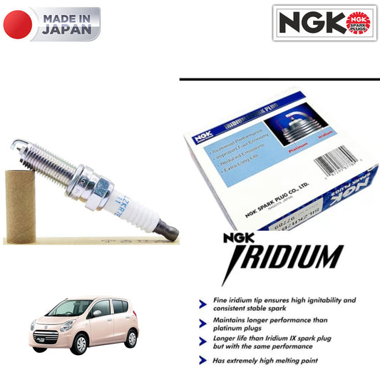 Suzuki Alto Eco 2009-2015 Iridium Spark Plug NGK 3 Pcs