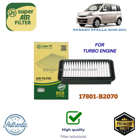 Subaru Stella 2006-2011 Air Filter Super JT 17801-B2070 in Pakistan