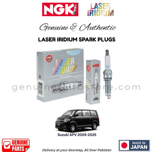 Suzuki APV 2005-2025 NGK LASER IRIDIUM SPARK PLUGS in Pakistan. 100% Genuine, Reliable, Best Price, Cash on Delivery Available
