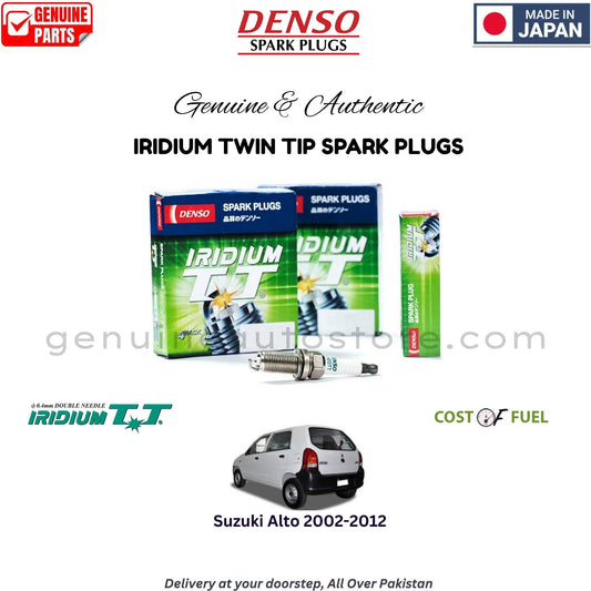 Suzuki Alto 2002-2012 DENSO IRIDIUM TWIN TIP SPARK PLUG in Pakistan, 100% Genuine, Reliable, Best Price, Cash on Delivery Available