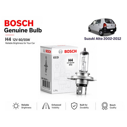 Suzuki Alto 2002-2012 Headlight Bulb Bosch in Pakistan  