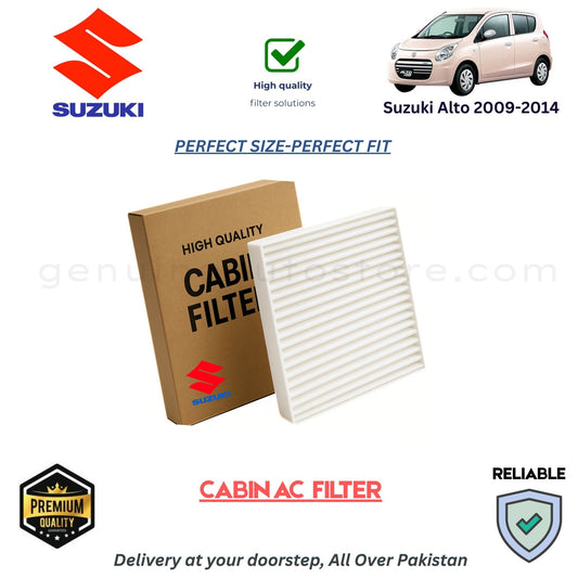 Suzuki Alto 2009-2014 CABIN AC FILTER in Pakistan. 100% Genuine, Reliable, Best Price, Cash on Delivery Available  