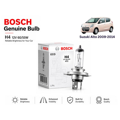 Suzuki Alto 2009-2014 Headlight Bulb Bosch in Pakistan