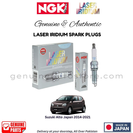 Suzuki Alto Japan 2014-2021 NGK LASER IRIDIUM SPARK PLUGS in Pakistan. 100% Genuine, Reliable, Best Price, Cash on Delivery Available