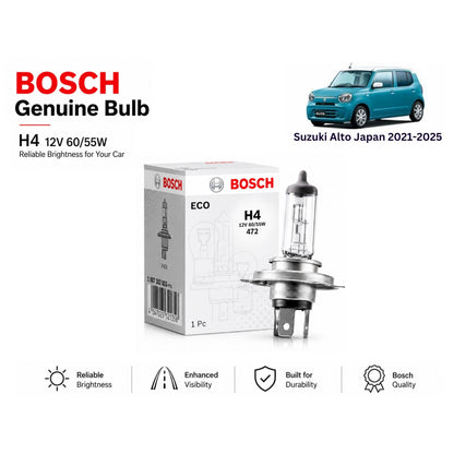 Suzuki Alto Japan 2021-2025 Headlight Bulb Bosch in Pakistan 