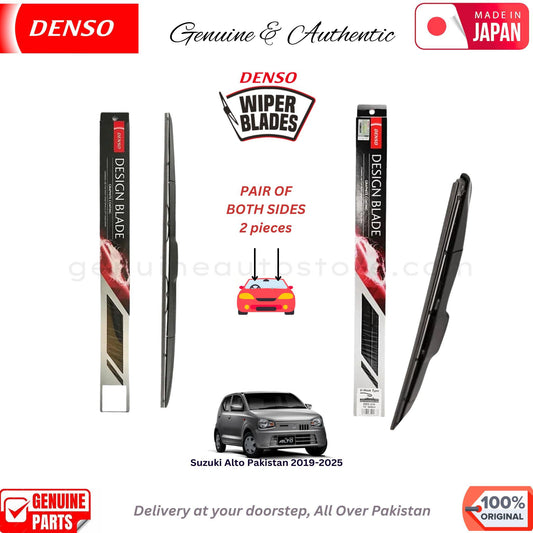 Suzuki Alto Pakistan 2019-2025 DENSO JAPAN WIPER BLADE SET in Pakistan. 100% Genuine, Original, Best Price, Cash on Delivery Available